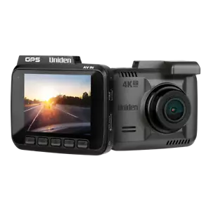 UNIDEN iGO CAM 80 4K SMART DASH CAM W/SMART IN CAR TECHNOLOGY & 2.4" LCD SCREEN - Picture 1 of 4