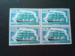 FRANCIA 1973, Barco Velero France II , Bloque Cuatro Nuevo MNH**, 1762 - Imagen 1 de 1