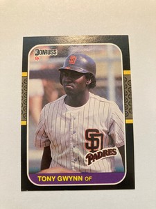 1987 Donruss Tony Gwynn  64 San Diego Padres