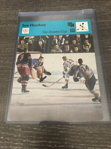 1977 SPORTSCASTER 02-13 The Stanley Cup!  Excellent Condition