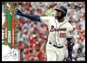 2020 Topps Holiday - #HW44 Marcell Ozuna - Picture 1 of 2