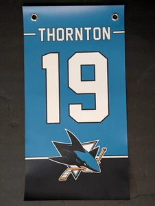 Joe Thornton Retirement Night Replica Banner San Jose Sharks 11/23/24 NEW RARE - Picture 1 of 2