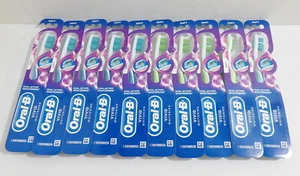 Lot of 10 Oral B Vivid Whitening Toothbrushes Soft  - Picture 1 of 1