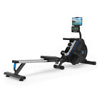 Rowing Machine Exercise Bike Magnetic Folding LED Monitor Adjustable Fitness 