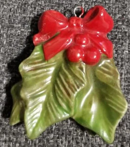 Villeroy & Boch Ornament Anhänger Stechpalme Bund Holly winter fantasy christmas - Picture 1 of 4