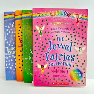 Rainbow Magic, The Jewel Fairies book by Daisy Meadows, 4 books (Paperback) - Picture 1 of 9