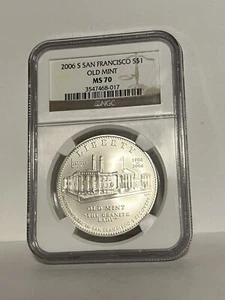 2006-S San Francisco Old Mint Commemorative Silver Dollar - NGC MS 70 - Picture 1 of 2