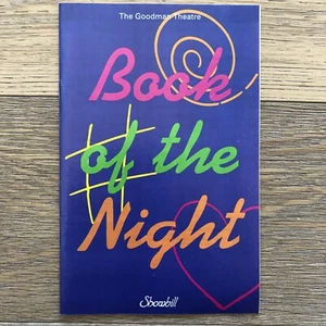 Buch der Nacht Goodman Theaterprogramm 1991 Bühnenspielzettel - Bild 1 von 4