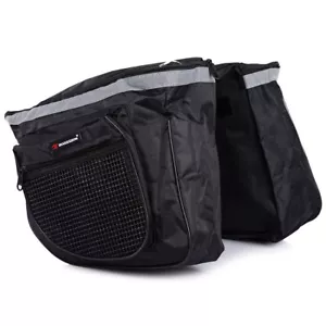 Waterproof Mountain Road Bicycle Rear Pannier Bike Bag Cycling Large Luggage - Picture 1 of 7
