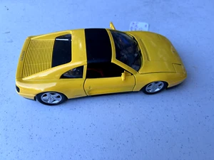 Maisto 1/18 1990 Ferrari 348TS Special Edition Yellow - Picture 1 of 7
