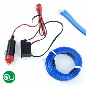Car Interior Wire /Rope/ Tube Style Neon Lighting in Red LED | High Quality Use* - Picture 1 of 7