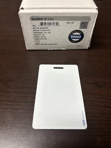 iClass HID Card Format H10301 - 1 CARD - Picture 1 of 3