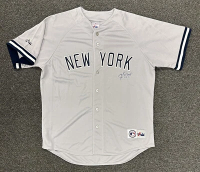 Javier Vazquez New York Yankees (2004) SIGNED Majestic Road Jersey w/ hologram - Image 1 of 4