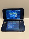 “New” Nintendo 3DS XL BLUE WITH POKEMON BANK Poke Transport & Games READ