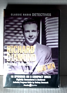 Richard Diamond - Private Detective - Dead Men - 16 Episodes on 8 CDs - Picture 1 of 2