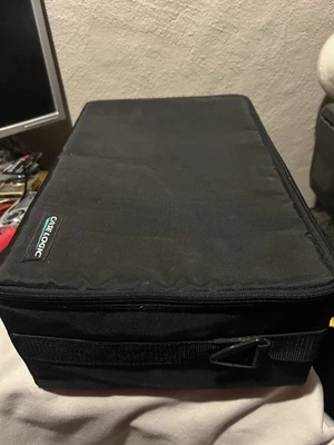 Case Logic Vintage Black 60 CD Holder Carrying Case  Storage Zipper !Large Stare - Image 1 of 3