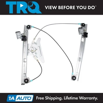 TRQ Front Left Window Regulator For 1996-2001 Audi A4 A4 Quattro 2000-2002 S4 - Image 1 of 2