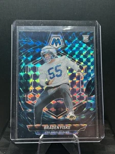 2024 Panini Mosaic - Rookies Braden Fiske #339 Genesis Mosaic Prizm (RC) - Foto 1 di 2