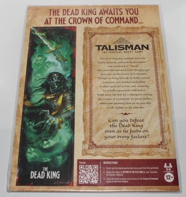 Talisman 5e The Dead King Promo Expansión Crown of Command Nuevo y Precintado Foto 1 de 2