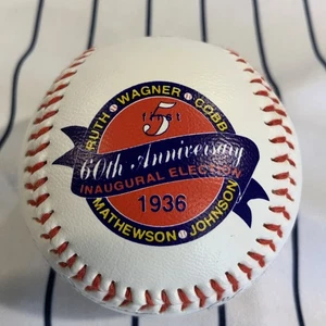 1936-96 60th Anniversary Of The First HOF Class Babe Ruth Baseball Ball - Picture 1 of 6