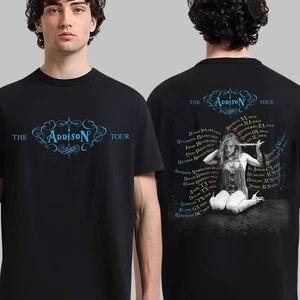 Camiseta Addison Rae The Addison Tour 2025 Horario Fechas Tour Dos Caras - Imagen 1 de 1