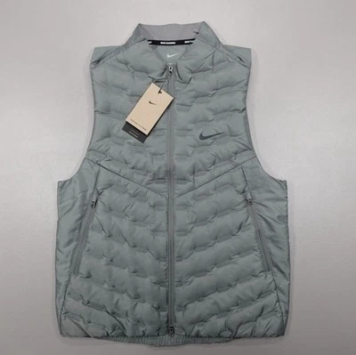 Nike Therma-FIT ADV Repel Down Running Vest Gray Men's Size Medium - Image 1 of 4