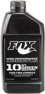 FOX 10 Weight Green Damper Fluid, 32 oz 025-03-008 - Picture 1 of 1
