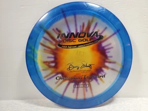 Innova Champion Barry Schultz 2x Leopard 171 grams I-Dye Disc Golf Blue - Picture 1 of 4