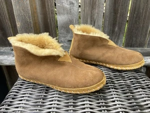 L.L. Zapatillas Bean Wicked Good forradas de piel de oveja marrón para mujer talla 6 M - Imagen 1 de 11