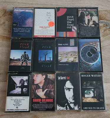 Pink Floyd Vintage Cassette Collection LOT (x12) - Image 1 of 4