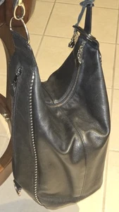 Harley Davidson Leather Crossbody Sling Dual Pocket Mint - Picture 1 of 15