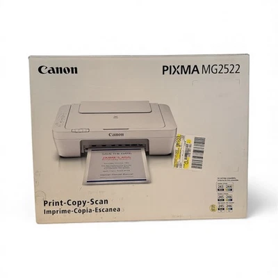 NEW Canon PIXMA MG2522 Wired All-in-One Color Inkjet Printer w/ INK USB Cable - Image 1 of 3