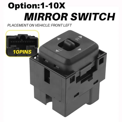 Interruptor de control de espejo retrovisor eléctrico maestro exterior para Chevrolet Colorado 2004-12 Foto 1 de 4