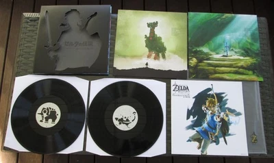 Legend of Zelda Breath of the Wild Tales of Battle Bravery Vinyl Soundtrack 2 LP - Image 1 of 4