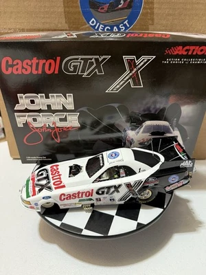 John Force Castrol GTX 2001 1:24 NHRA Mustang Funny Car Diecast - Image 1 of 4