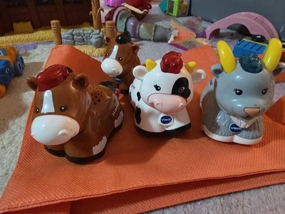 VTech Go! Go! Smart Animal Cow Horse And Foal And Goat WORK - Image 1 of 4