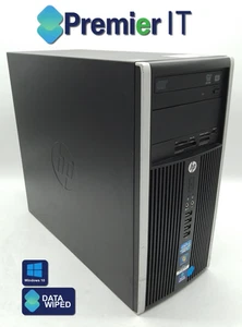 HP Compaq 6200 Pro MT PC - Intel Core i5-2400 - 8GB RAM + 500GB HDD - Bild 1 von 4