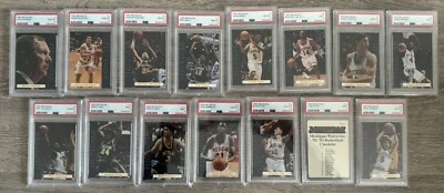 1992 University of Michigan Basketball Set - PSA 9.26 GPA, 1 of 4 sets, highest - Image 1 of 2