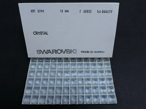 20 Pcs. SWAROVSKI Crystal Rivoli Pendants, Article# 6200 10mm, Rivoli Pendants - Picture 1 of 3