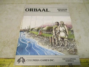 HarnWorld Orbaal Kingdom Module with Map - Columbia Games 5008 VTG RPG Book - Picture 1 of 5