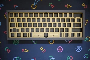 Hex.3C R1 60% Mechanical Keyboard Case, 3 Brass Plates, Foam, No PCB included - Picture 1 of 5