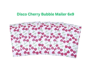 10-100 6x9 DiscoCherry BUBBLE Mailers Poly Shipping Protective 10 25 50 - Picture 1 of 3