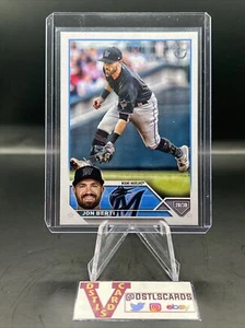 2023 Topps Series One - JON BERTI VINTAGE STOCK /99 #72 Miami Marlins - Picture 1 of 3