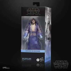 Hasbro The Black Series Star Wars Qui-Gon Jinn 6" (Force Spirit) Exclusive - Picture 1 of 6