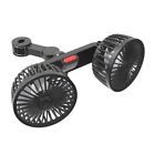 Car Fan 360 Degree Rotation 3 Speed Adjustable Portable Auto Cooling Fan for Car