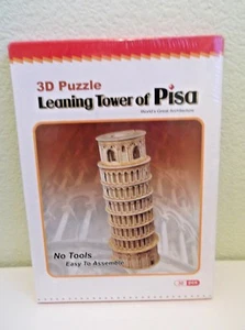 3D Puzzle Leaning Tower of Pisa World's Great Architecture - Picture 1 of 3