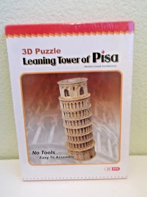 3D Puzzle Leaning Tower of Pisa World's Great Architecture - Image 1 of 3