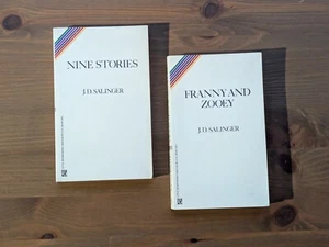 2pk J. D. Salinger Paperbacks - Franny and Zooey / Nine Stories Vintage Gift Set - Picture 1 of 5