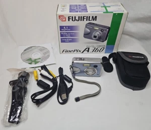 Fujifilm FinePix A360 4,1-MP-Kompaktdigitalkamera mit Fenster 98 Point & Shoot - Bild 1 von 24