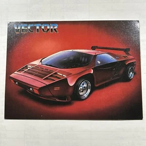 Postcard Terry Pastor Rendering of a Vector Supercar Automobile - Picture 1 of 6